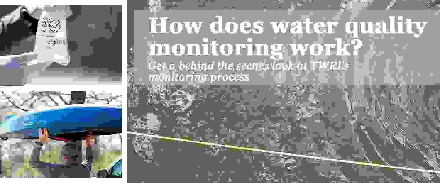 How does water quality monitoring work?