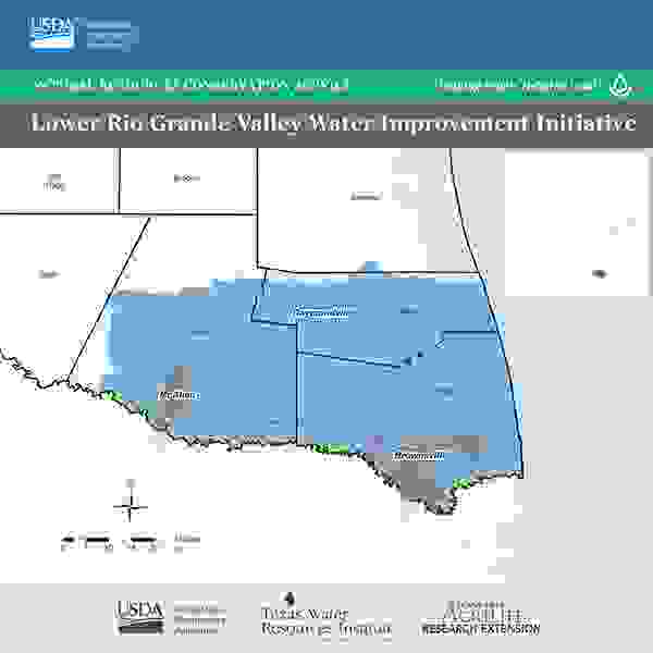 Lower Rio Grande Valley Water Improvement Initiative map