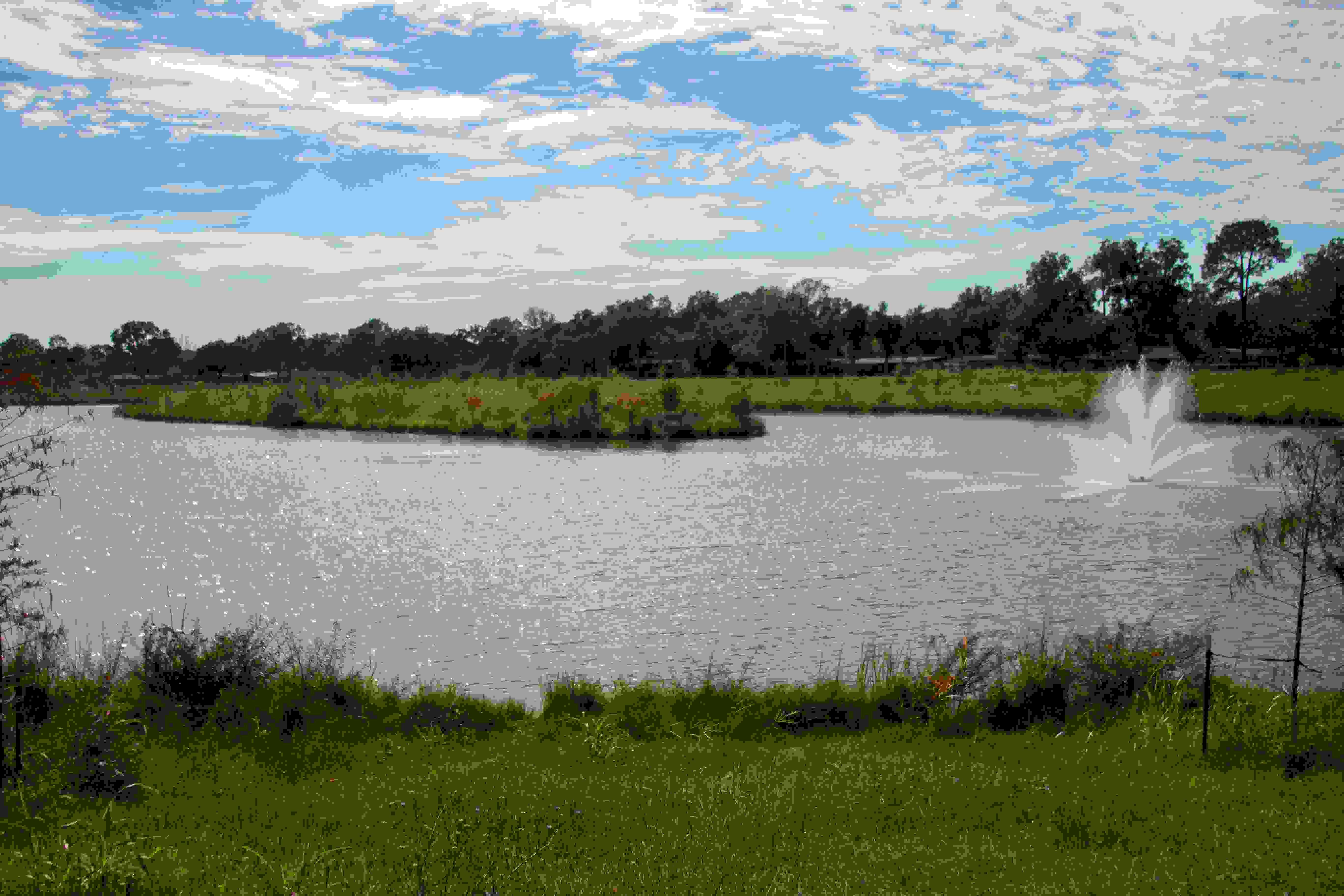 Exploration Green: a 200-acre former golf course that has been turned into a large-scale stormwater detention area and nature reserve, located in the Clear Lake area in Houston.