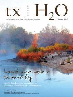 txH2O Winter 2014 cover by TWRI