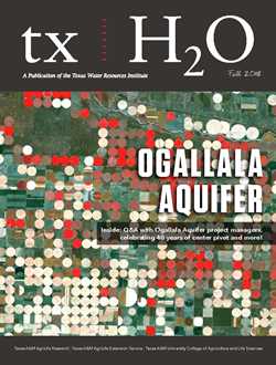 txH2O Fall 2018 cover by TWRI
