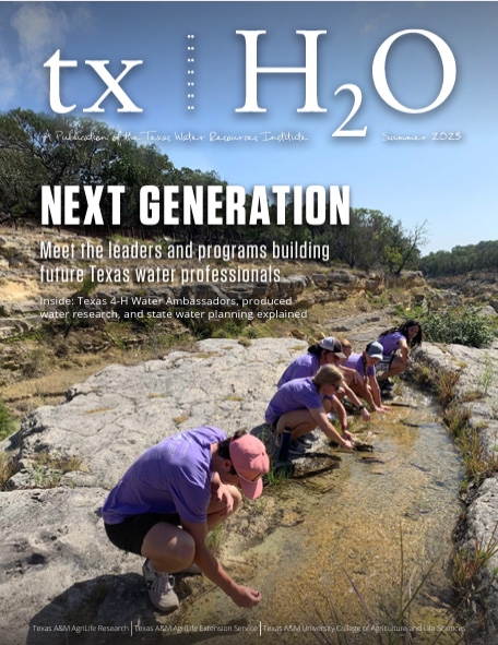 txH2O Summer 2025 cover by TWRI