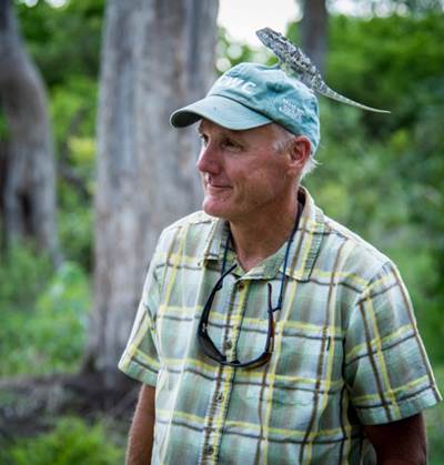 Dr. Lee Fitzgerald, professor and curator of Amphibians and Reptiles in Texas A&M University’s Department of Wildlife and Fisheries Sciences.