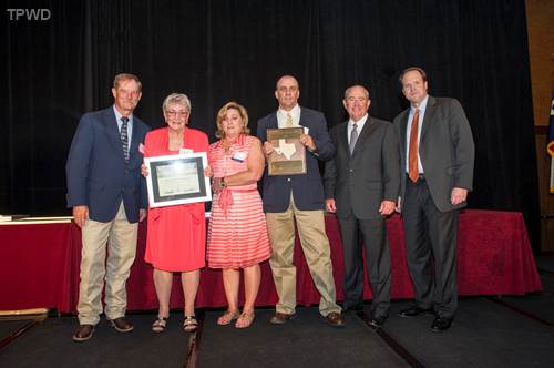 Betty Tanksley and her family won a 2014 Lone Star Land Steward Award for the Trans Pecos region. 