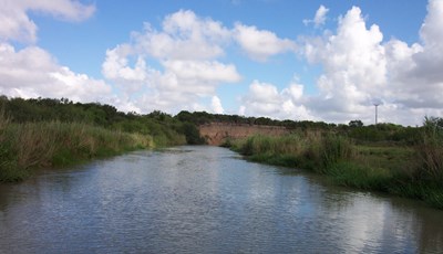 The Arroyo Colorado river