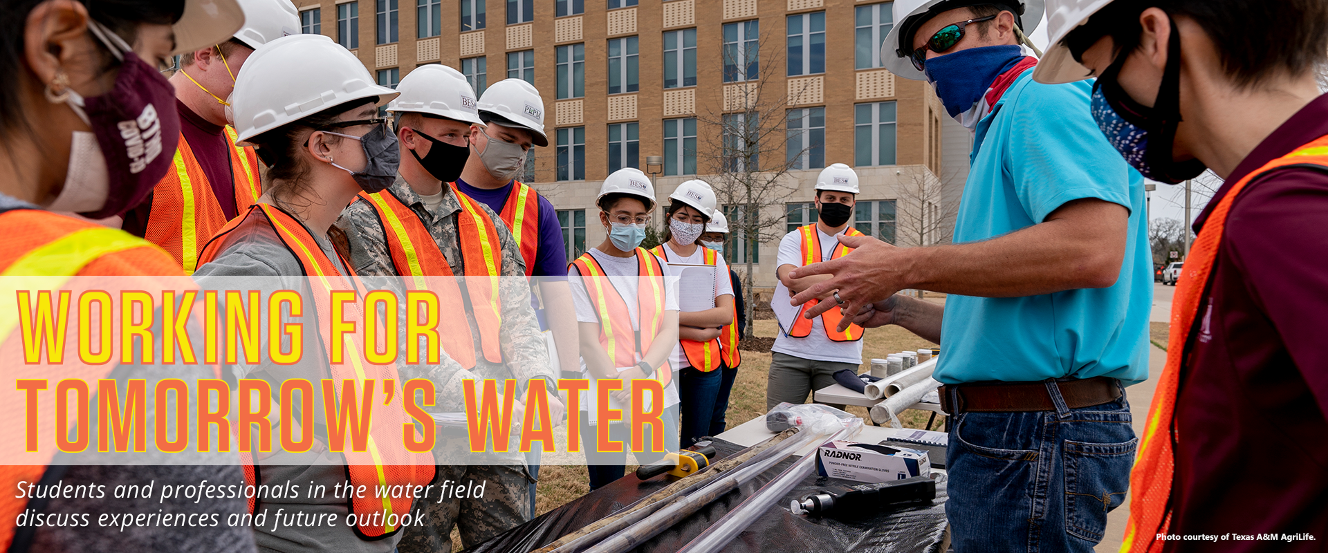 Working For Tomorrow’s Water