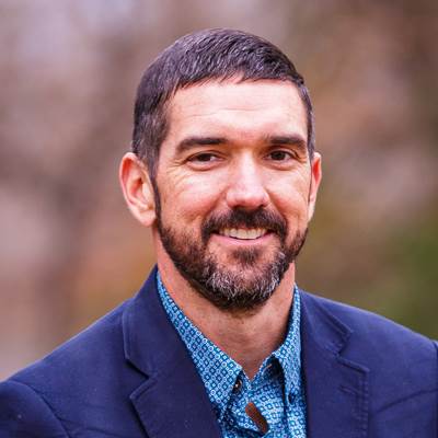 TWRI Associate Director Lucas Gregory (clickable, links to Lucas Gregory's biography page)