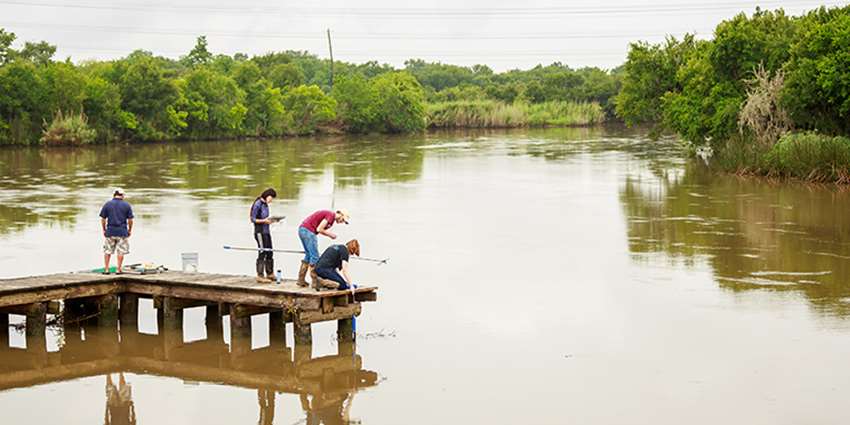 It’s Water Quality Month and TWRI’s water team travels to the Texas coast