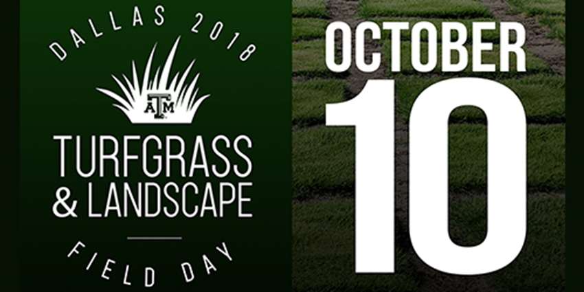 Turfgrass and landscape field day for professionals and enthusiasts set for Oct. 10 in Dallas