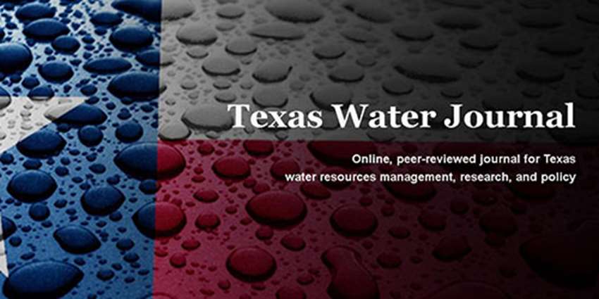 Texas Water Journal banner