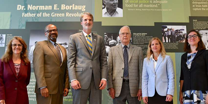 Norman Borlaug Institute receives five-year extension, funding