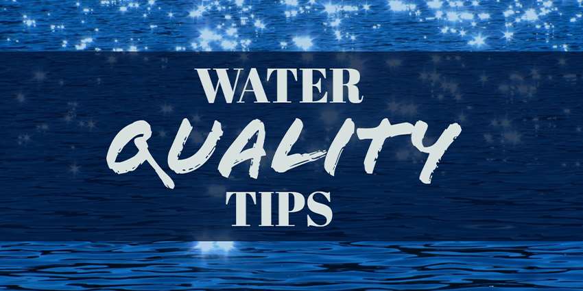 How can you help with water quality?