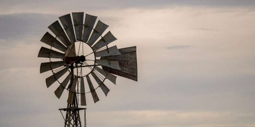 West Texas windmill