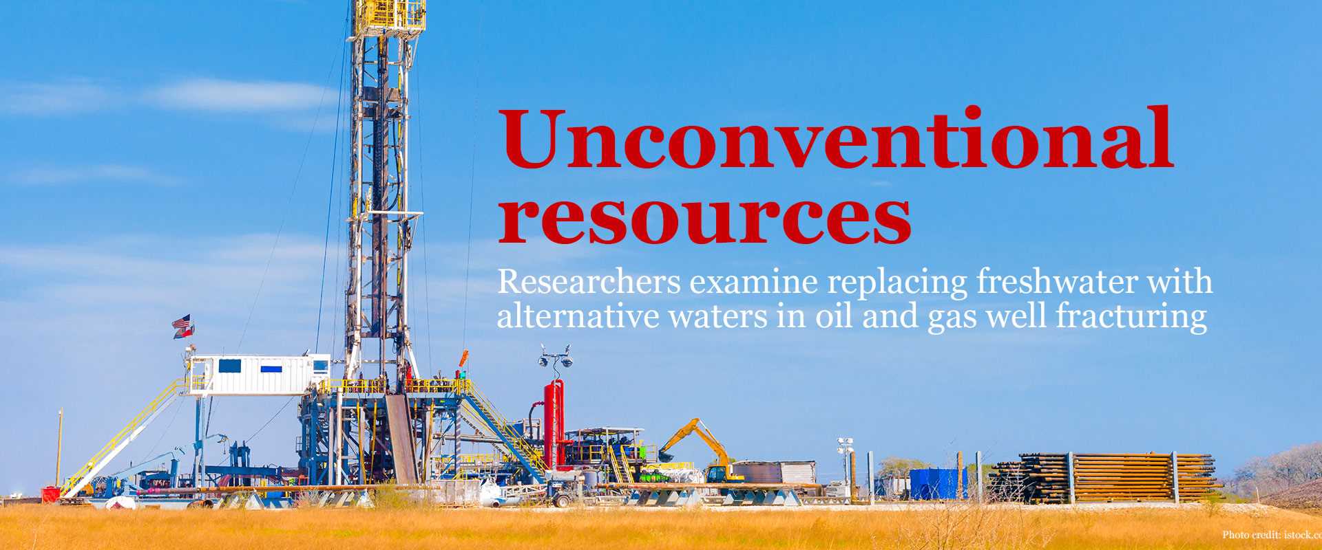 Unconventional resources banner