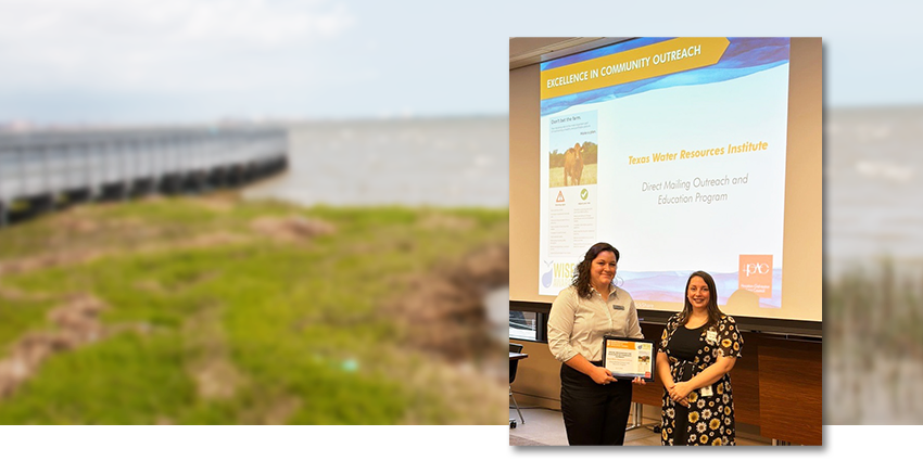 TWRI’s Audrey McCrary awarded for Matagorda Basin outreach