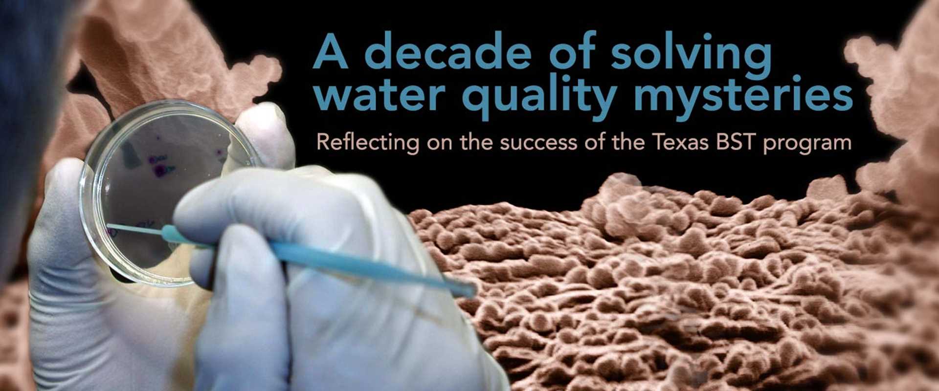 Bacterial source tracking banner