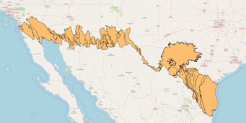 New U.S.-Mexico transboundary aquifer data included in 2021 Transboundary Aquifers of the World Map