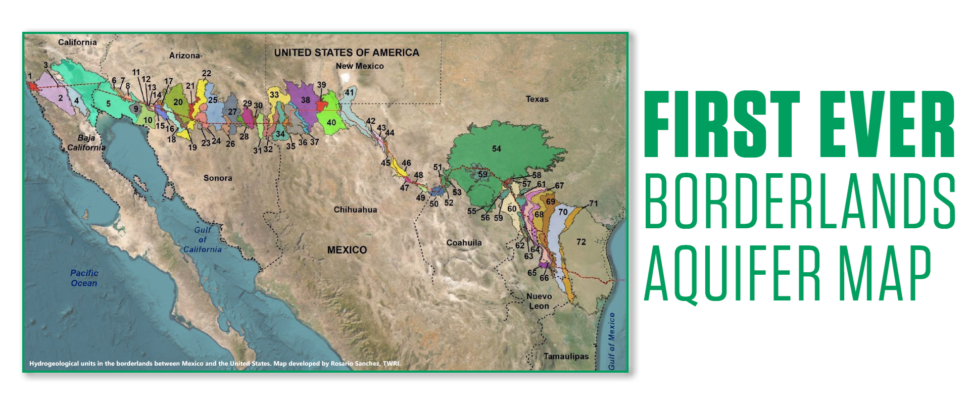 First Ever Borderlands Aquifer Map