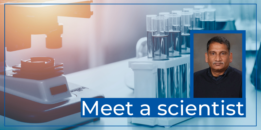 Meet a scientist: Shankar Chellam