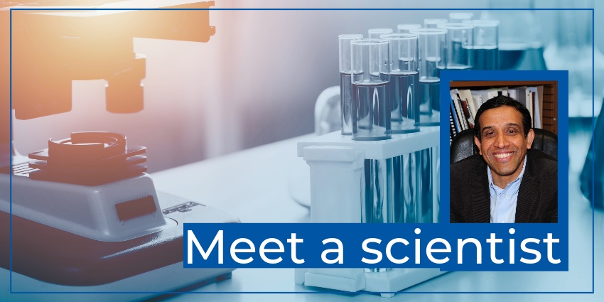 Meet a Scientist: Suresh Pillai