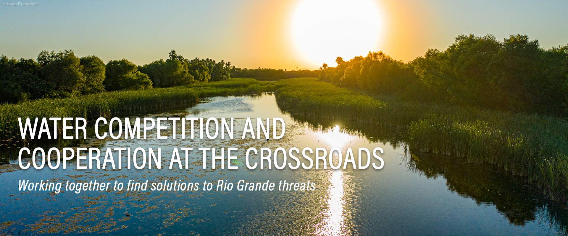 Water Competition and Cooperation at the Crossroads