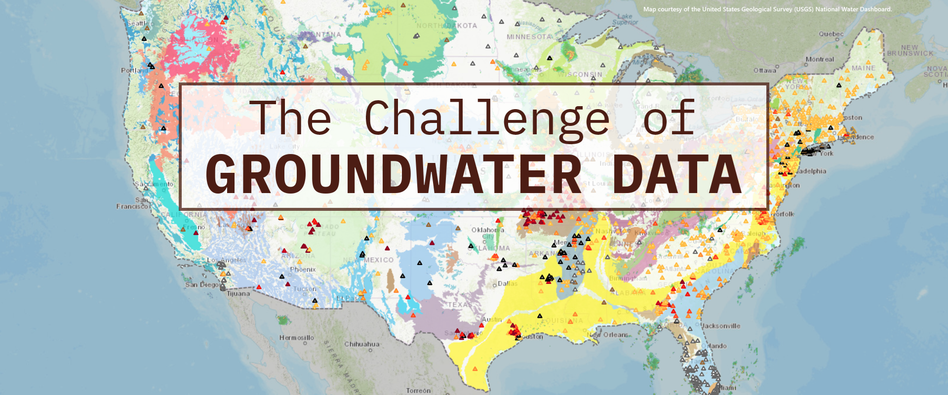Challenge of Groundwater Data banner