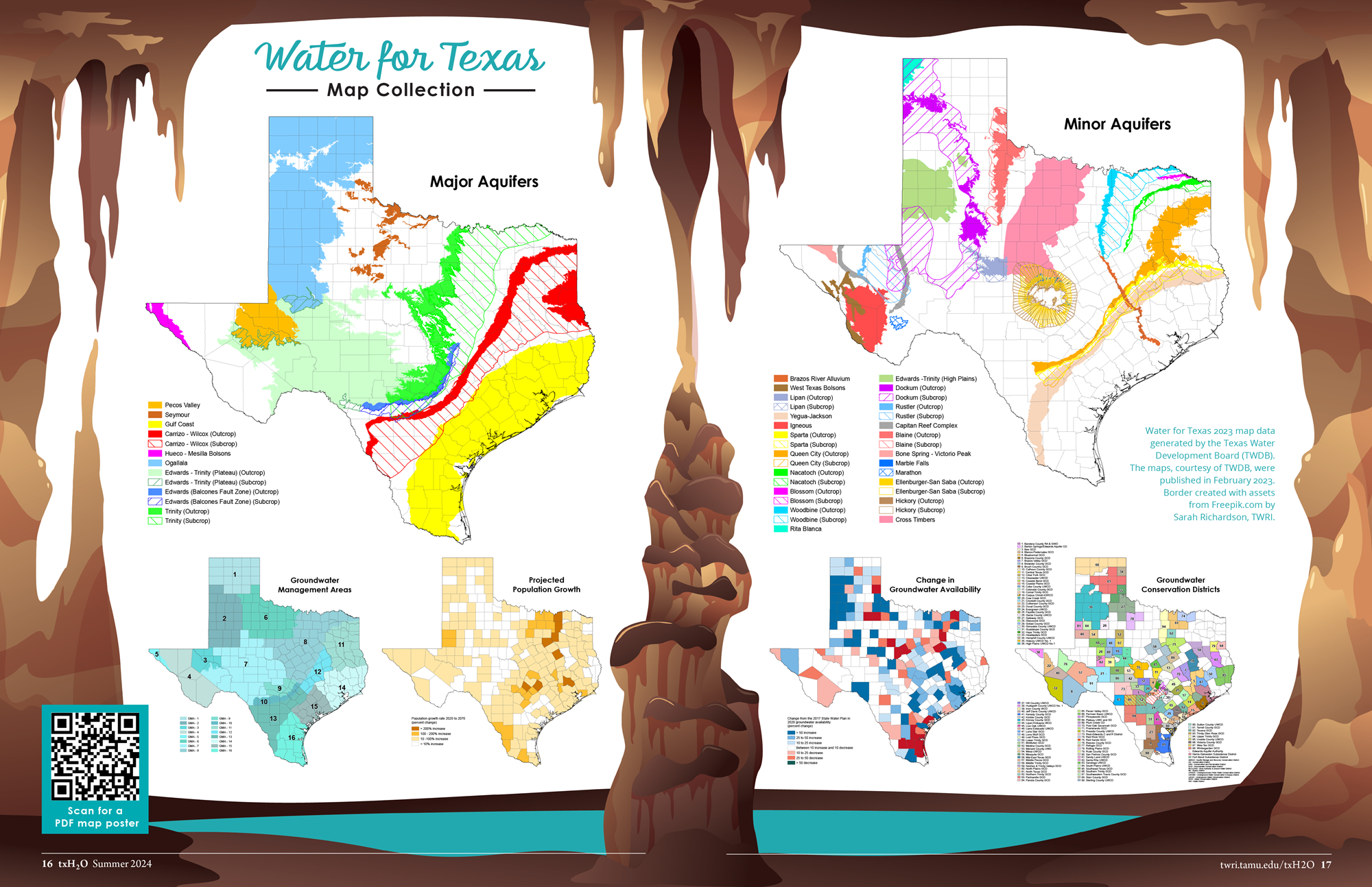 Water for Texas Map Collection