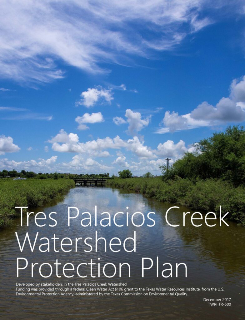 Technical Report 500: Tres Palacios Creek Watershed Protection Plan cover