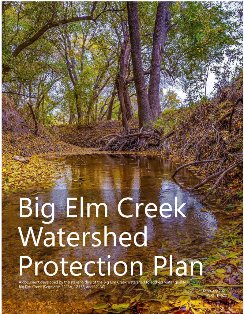 Technical Report 520 Big Elm Creek Watershed Protection Plan cover