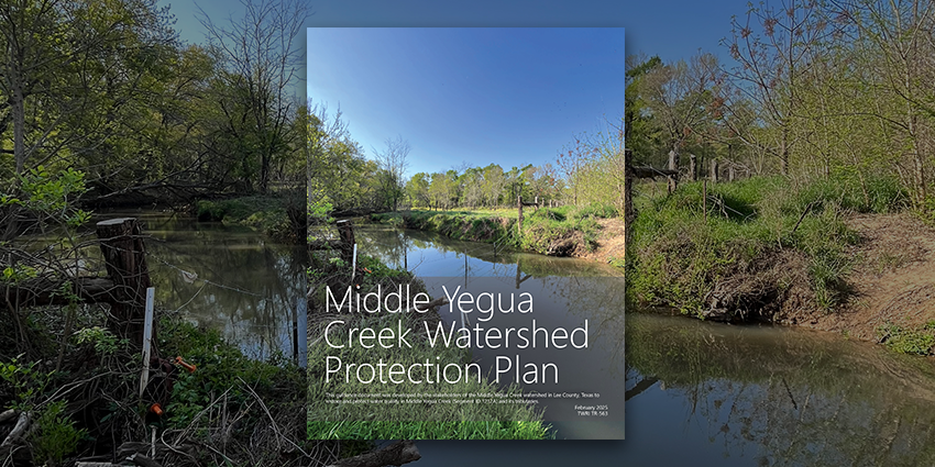 Middle Yegua Watershed Protection Plan published